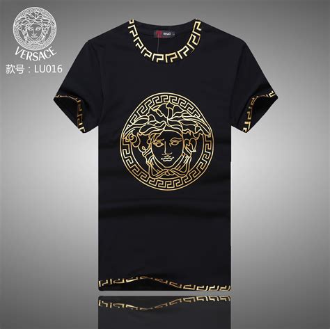 versace logo t shirt replica|versace copy shirts.